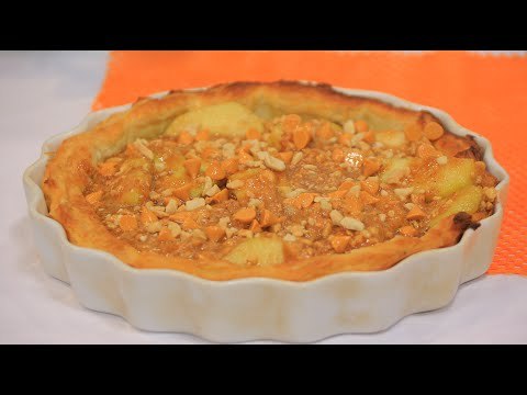 تارت تفاح بزبدة الفول السوداني | أميرة شنب