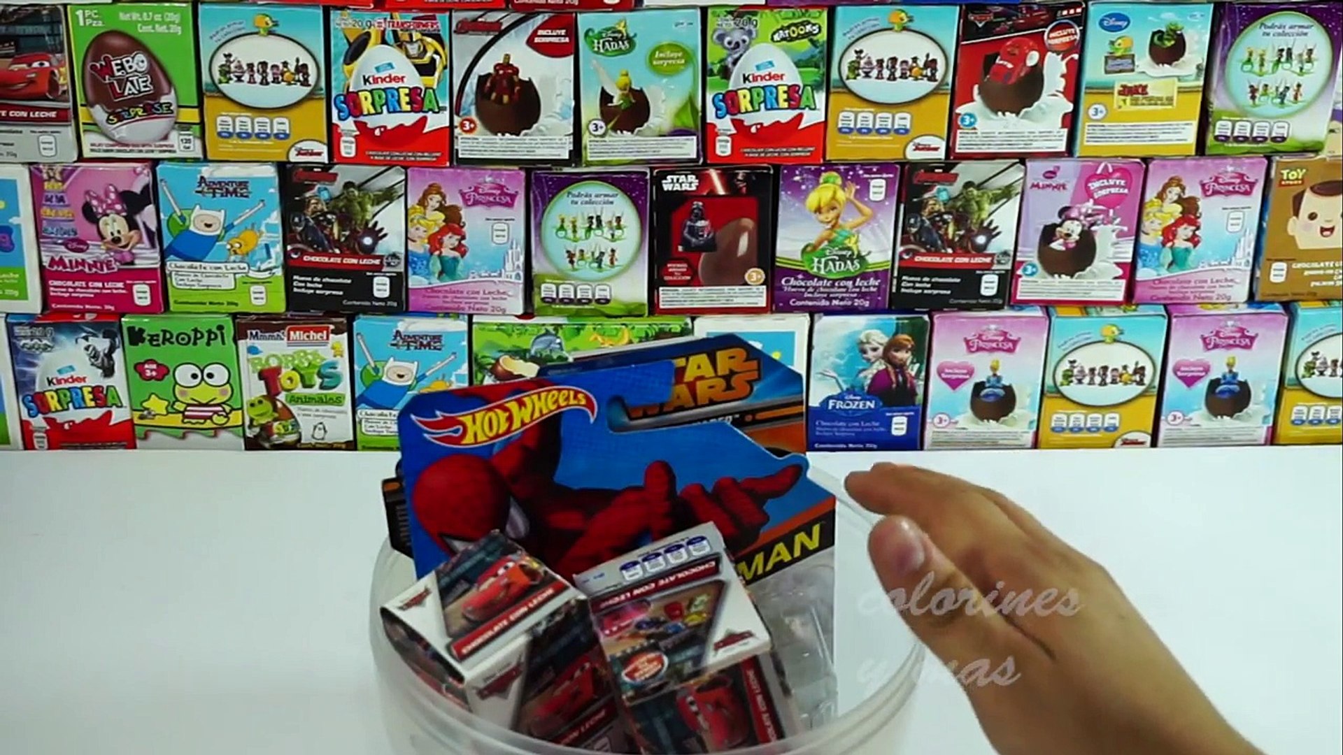 huevo sorpresa gigante de hot wheels