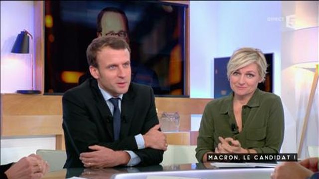 C à Vous : Emmanuel Macron n'aura pas d'états d'âme à affronter François Hollande à la présidentielle