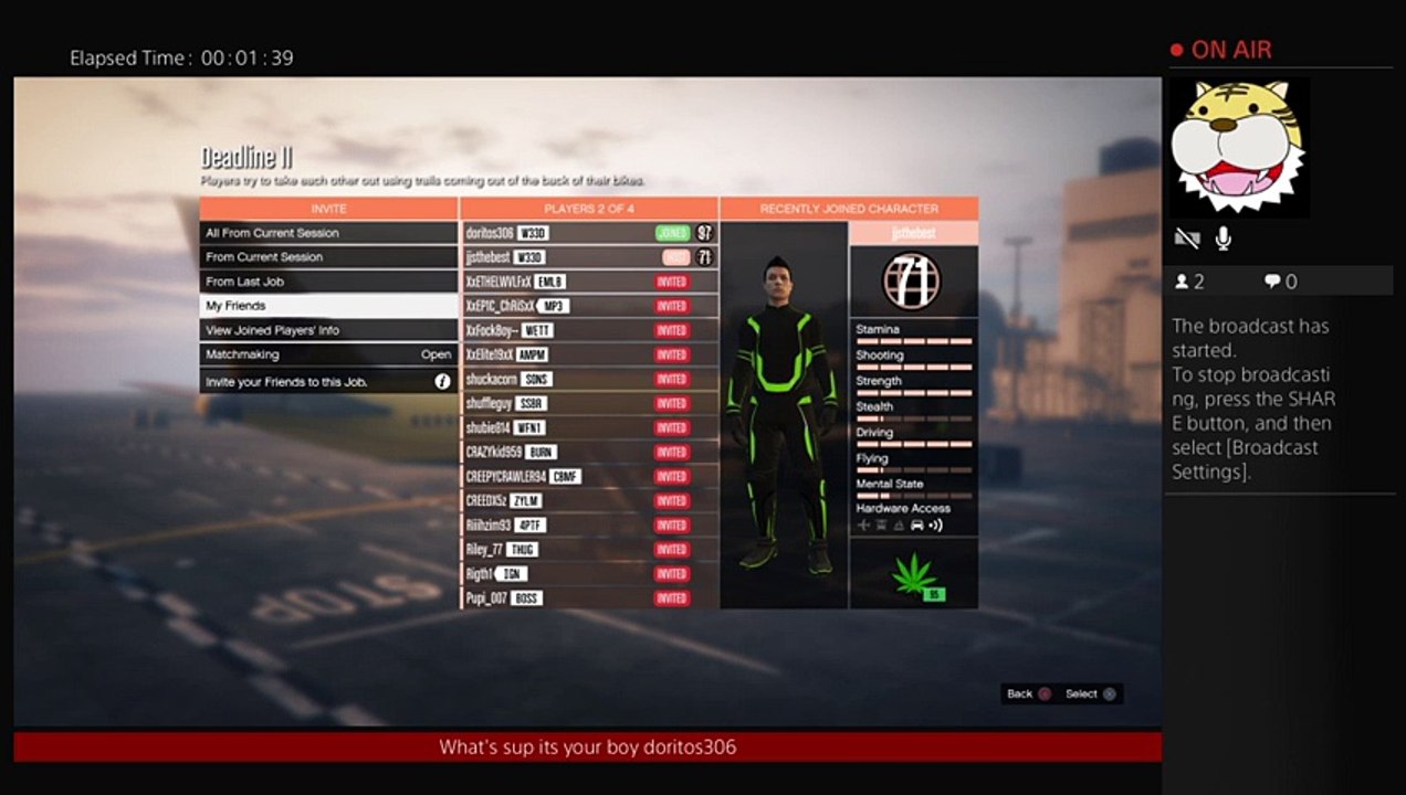 doritos306's Live PS4 Broadcast