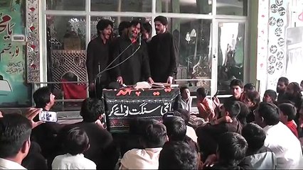 Zakir Abbas Raza Jhandvi 25 muharam Imam Bargah Hassan Mujtaba 2016 part 1 -