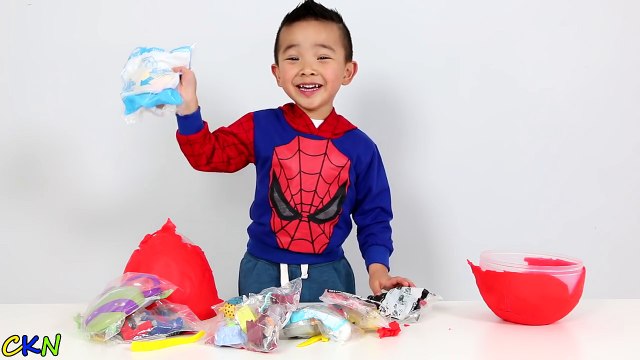 McDonalds Play-Doh Surprise Egg Happy Meal Toys Angry birds Pokemon Snoopy Ninja Turtles Minions