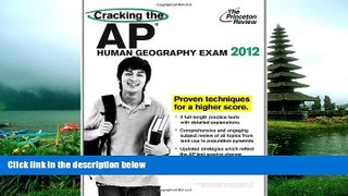 FAVORIT BOOK Cracking the AP Human Geography Exam, 2012 Edition (College Test Preparation)