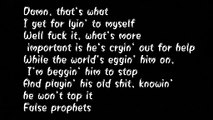 J. Cole – False Prophets (Be like this) (Lyrics)