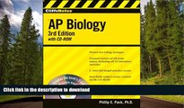 READ BOOK  CliffsNotes AP Biology with CD-ROM, 3rd Edition (Cliffs AP) FULL ONLINE
