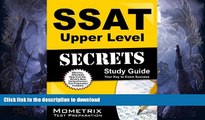 READ  SSAT Upper Level Secrets Study Guide: SSAT Test Review for the Secondary School Admission