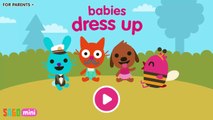 Mini-bebés Sagú Diversión Para Niños Juegos Para Jugar Juegos De Vestir Para Bebés
