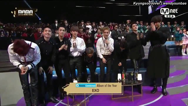 [ENG] 161202 MAMA 2016- EXO 'Album of the Year'