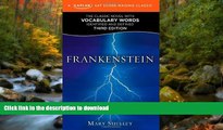 GET PDF  Frankenstein: A Kaplan SAT Score-Raising Classic (Kaplan Test Prep) FULL ONLINE
