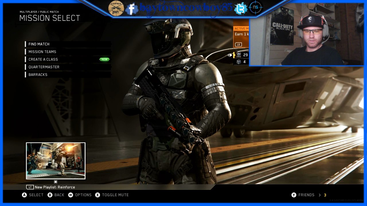 call of duty infinite warfare terminal 24/7 gameplay with my new video overlay