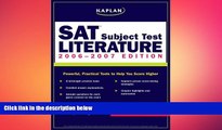 FAVORIT BOOK Kaplan SAT Subject Test: Literature 2006-2007 (Kaplan SAT Subject Tests: Literature)