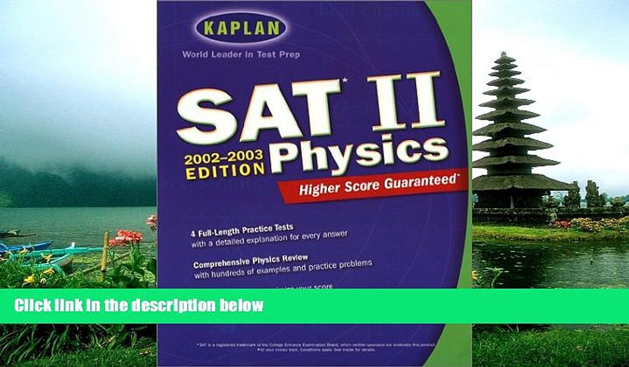 FAVORIT BOOK Kaplan SAT II Physics (Kaplan SAT Subject Tests: Physics) Kaplan BOOOK ONLINE