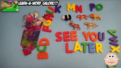 BABY BIG MOUTH SURPRISE EGG LEARN TO SPELL- GREATEST HITS COMPILATION! ANIMALS!