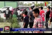 Huaycán: encuestadores fueron acusados de ser traficantes de órganos