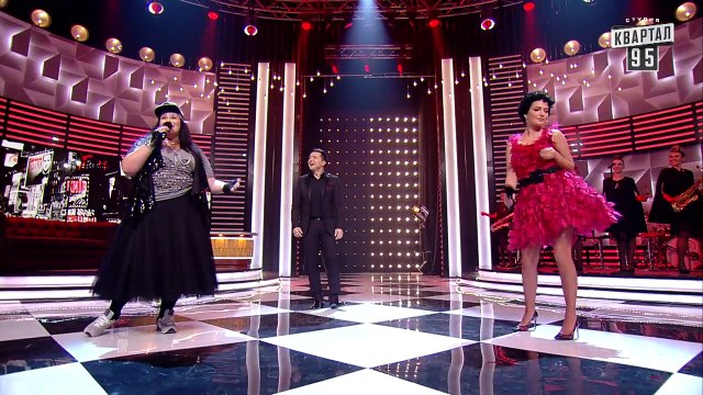 Рэп батл - Даша Астафьева vs Руслана Писанка - Новый сезон Вечернего Киева 2016