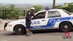 Rollerblading Cop Ends up in the Trash - Just For Laughs Gags