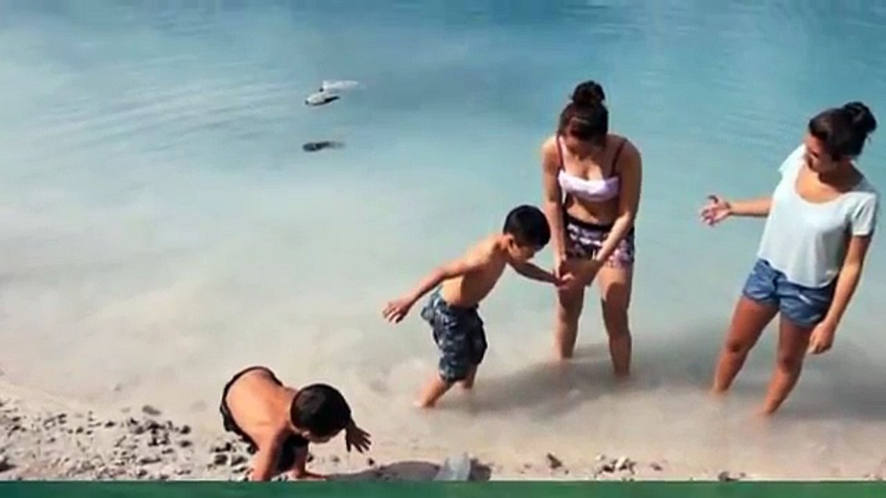 10 pictures  It Looks Like A Beautiful Spot To Take The Family - Til You Discover What’s In It. OMG