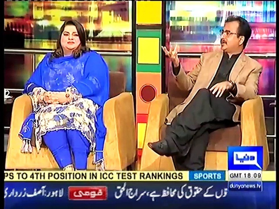 Mazaaq Raat 29 November 2016  Aleem Adil  Raheela Khadim - Dunya News [SD, 854x480p]
