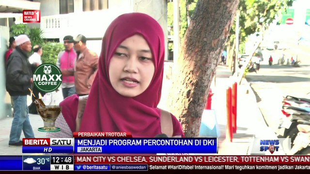 Pemprov DKI Perbaiki 39 Trotoar #GoodJobInJakarta