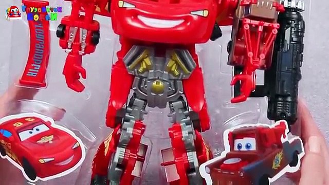 Мультфильм ТРАНСФОРМЕРЫ - все серии подряд. Бамблби и Молния Маккуин. Мультик про машинки для детей