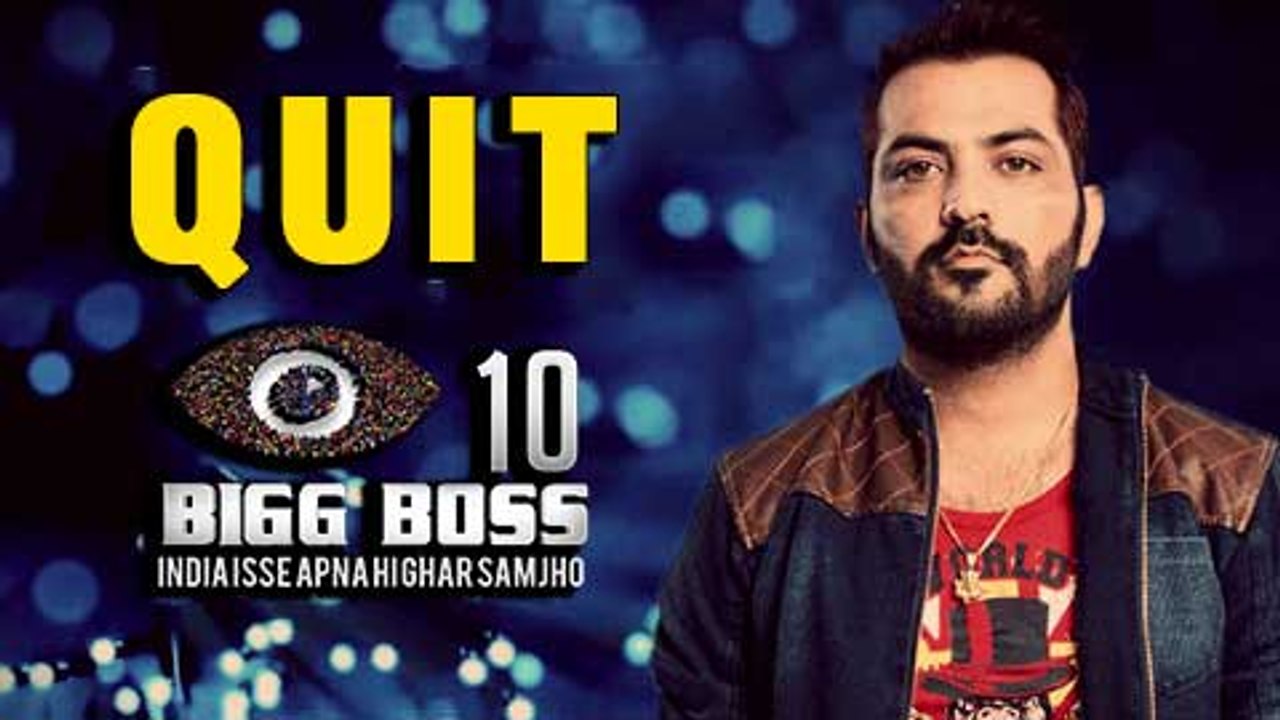 OH NO! Manu Punjabi QUITS Bigg Boss | Bigg Boss 10