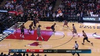 Dwyane Wade Step Back Three Over LeBron | Cavaliers vs Bulls | Dec 2, 2016 | 2016 17 NBA S