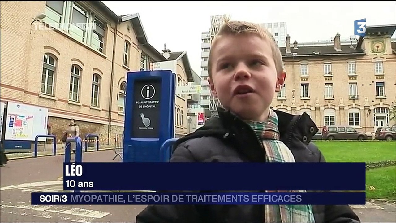 Téléthon : le combat de Léo, 10 ans, atteint d'une myopathie