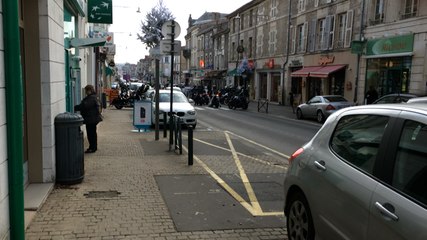 Arrivée des motards