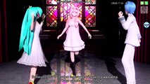 ACUTE - 初音ミク 巡音ルカ KAITO Miku Luka Project DIVA Arcade English lyrics Romaji subtitles