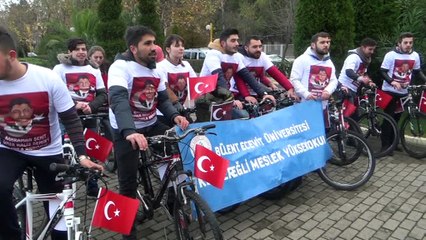 www.ereglionder.com.tr eregli universite ogrencileri yuruyus sehitler icin