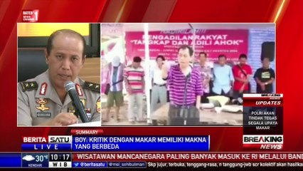 Descargar video: Breaking News: Konpers Mabes Polri Terkait Proses Hukum Tersangka Makar