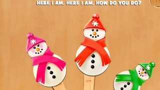 เพลงเด็ก Cake Pop Finger Family Song ครอบครัวนิ้วมือตุ๊กตาหิมะ