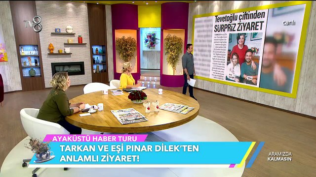 Tarkan ve Eşi Huzur Evi Ziyareti | Aramızda Kalmasın