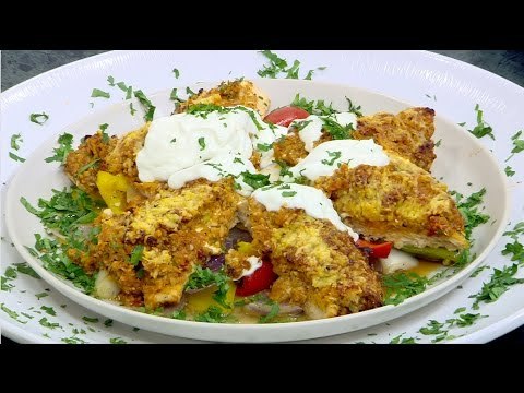 دجاج بالجبنة والزعتر | الشيف شربيني