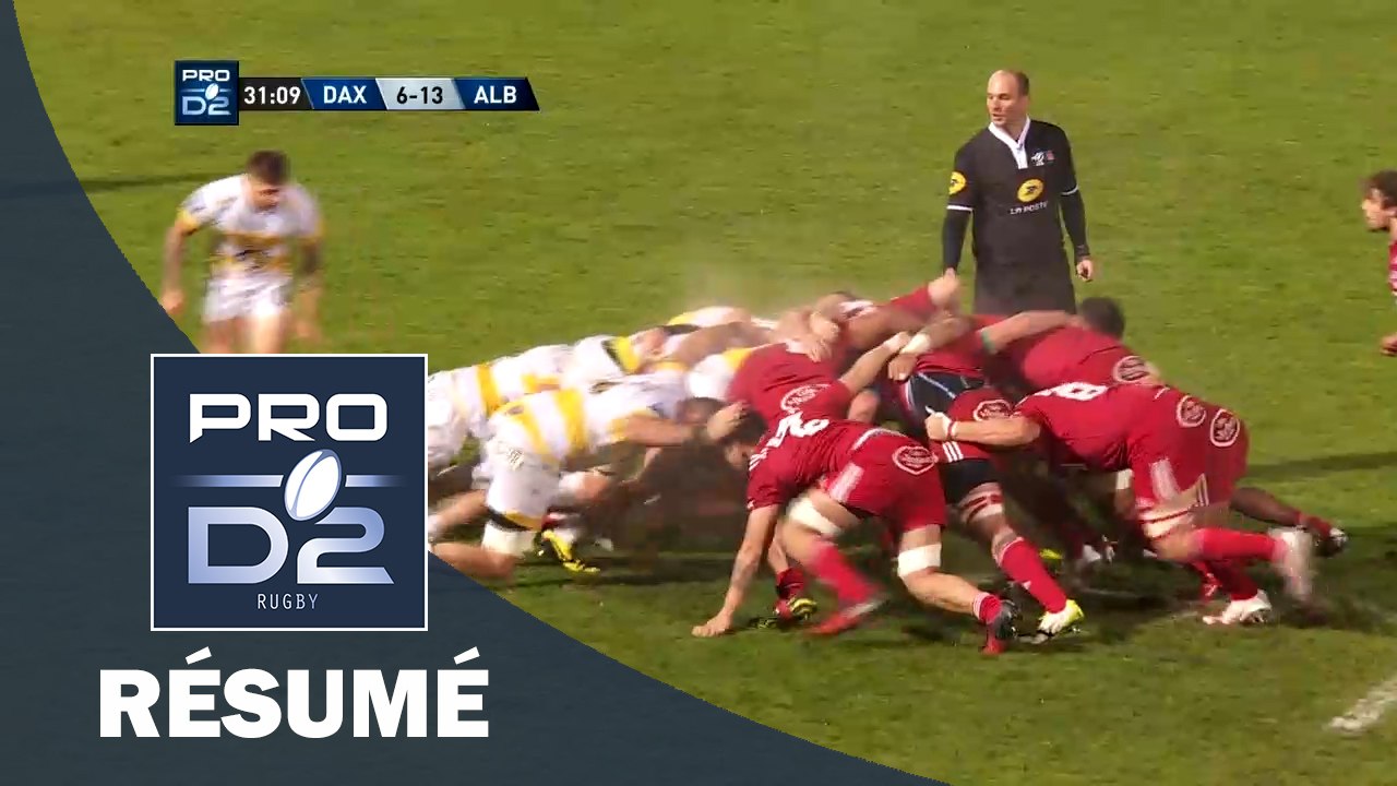 PRO D2 - Résumé Dax-Albi: 19-23 - J13 - Saison 2016/2017