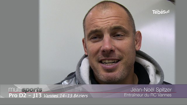 Rugby. RC Vannes - Béziers (14-13) : les réactions de Jean-Noël Spitzer
