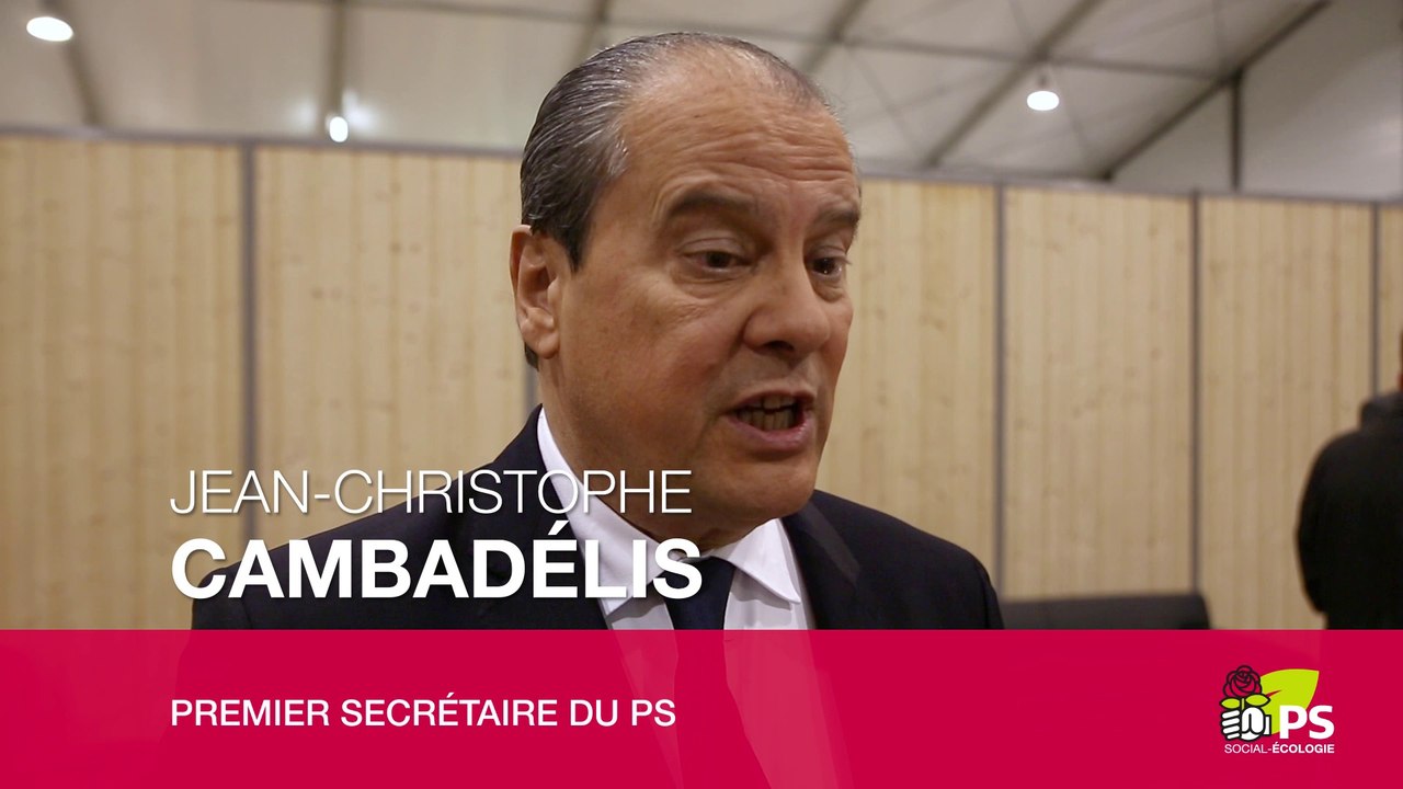 Jean-Christophe Cambadélis explique les enjeux de la Grande Convention Nationale de la Belle Alliance Populaire