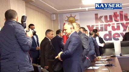 BAKAN ÖZHASEKİ AK PARTİ İSTİŞARE TOPLANTISINA KATILDI