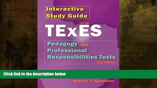 Best Price Interactive Study Guide for the Texes Pedagogy and Professional Responsibilites Test,