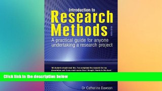 Best Price Introduction to Research Methods: A Practical Guide for Anyone Undertaking a Research