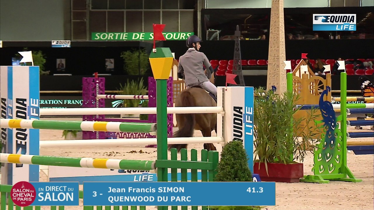 Salon du cheval 2016  Pro 2 Jeunes du 0312
