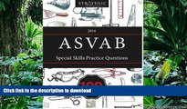 READ THE NEW BOOK ASVAB 2016 Special Skills Practice Test Book: 100 Electronics   Special Skills