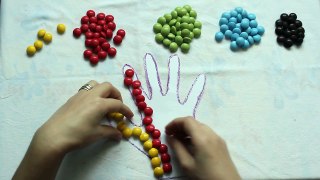 finger family song with candies for learning colors learn finger family colors