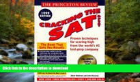 READ THE NEW BOOK Cracking the SAT, 1999 Edition (Cracking the Sat With Practice Tests) READ NOW