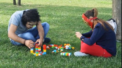 Fun Superhero In Real Life Frozen Elsa Anna And Spiderman Poo With Joker  - colored balls everywhere