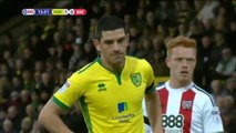 Graham Dorrans Goal - Norwich City 2-0 Brentford (3-12-2016) - Championship