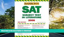 FAVORIT BOOK Barron s How to Prepare for the SAT Subject Test in Literature, 3rd Edition (Barron s