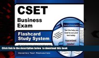 Download CSET Exam Secrets Test Prep Team CSET Business Exam Flashcard Study System: CSET Test