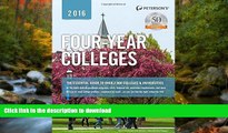 Pre Order Four-Year Colleges 2016 (Peterson s Four Year Colleges) Peterson s