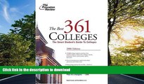 Hardcover Best 361 Colleges, 2006 (College Admissions Guides) Princeton Review On Book